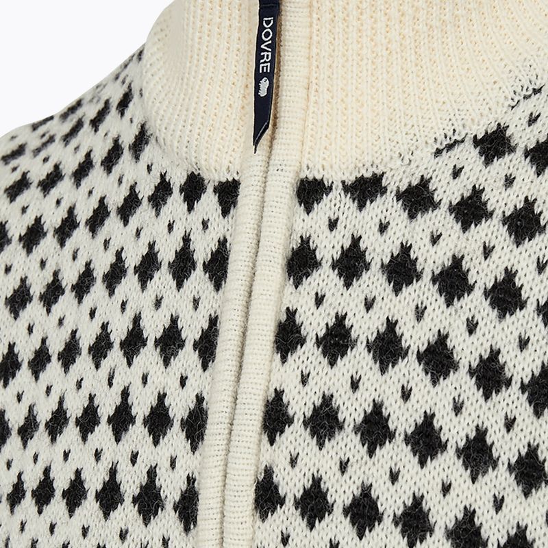 Maglione da uomo Dovre Knitted Half Zip Pullover beige 3
