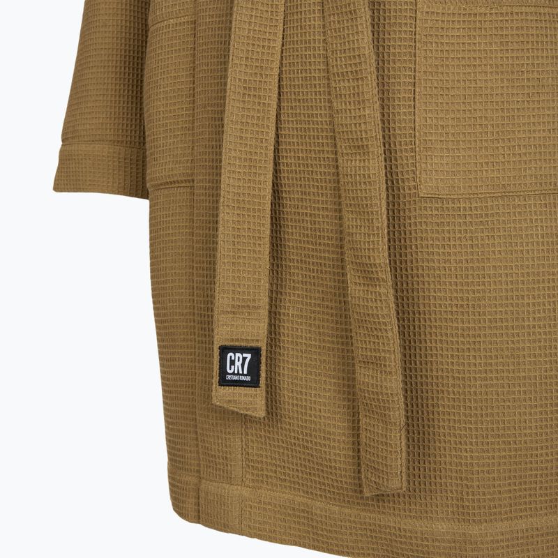 Accappatoio da uomo CR7 Bathrobe Waffle sand 3