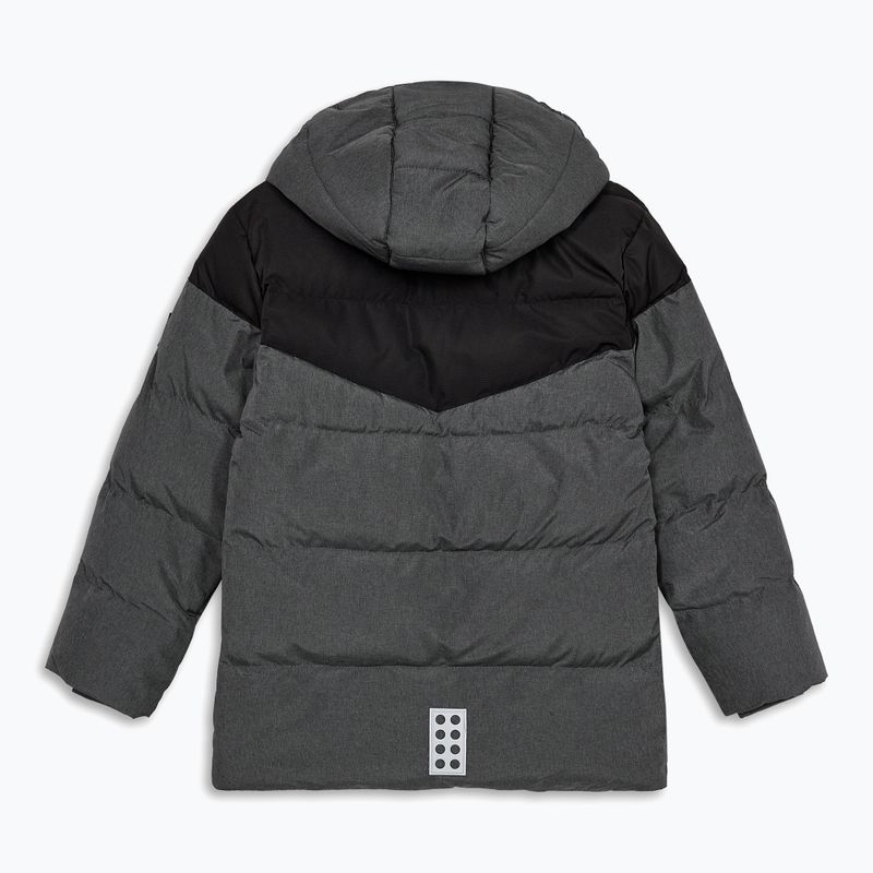 Giacca imbottita per bambini LEGO Lwjebel 733 dark grey melange 2