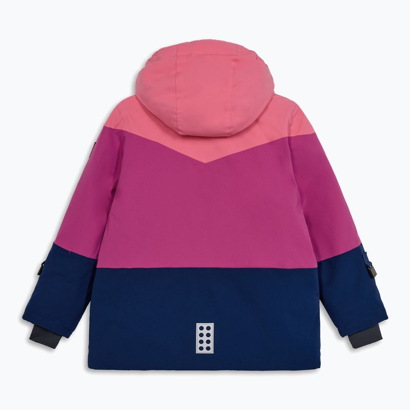 Giacca da sci bambino LEGO Lwjested 708 fuchsia 2