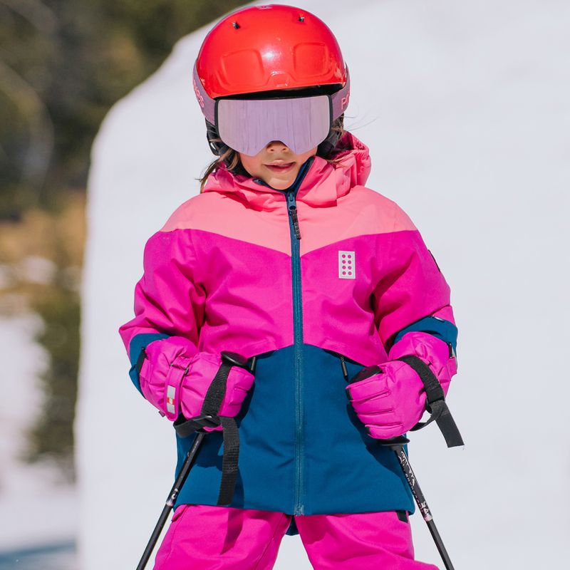 Giacca da sci bambino LEGO Lwjested 708 fuchsia 8