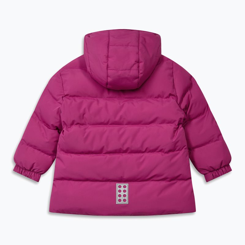 Giacca imbottita per bambini LEGO Lwjojo 704 fuchsia 2