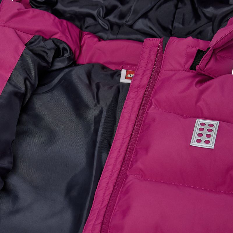 Giacca imbottita per bambini LEGO Lwjojo 704 fuchsia 4