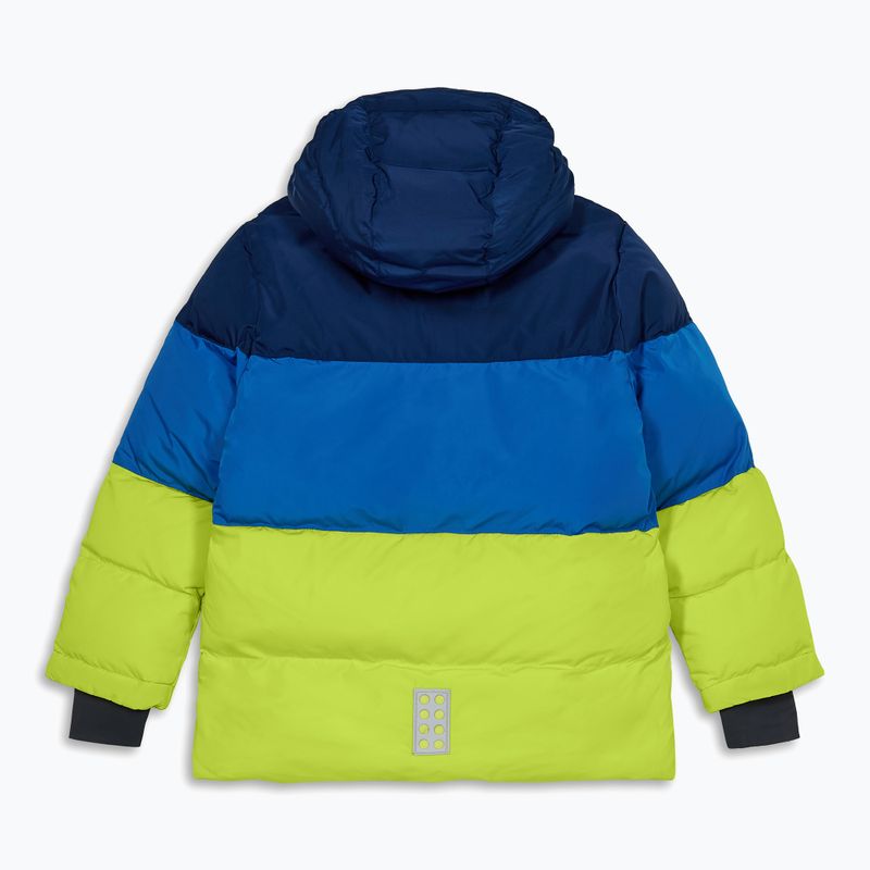 Giacca da sci bambino Lego Lwjaz 805 lime green 2