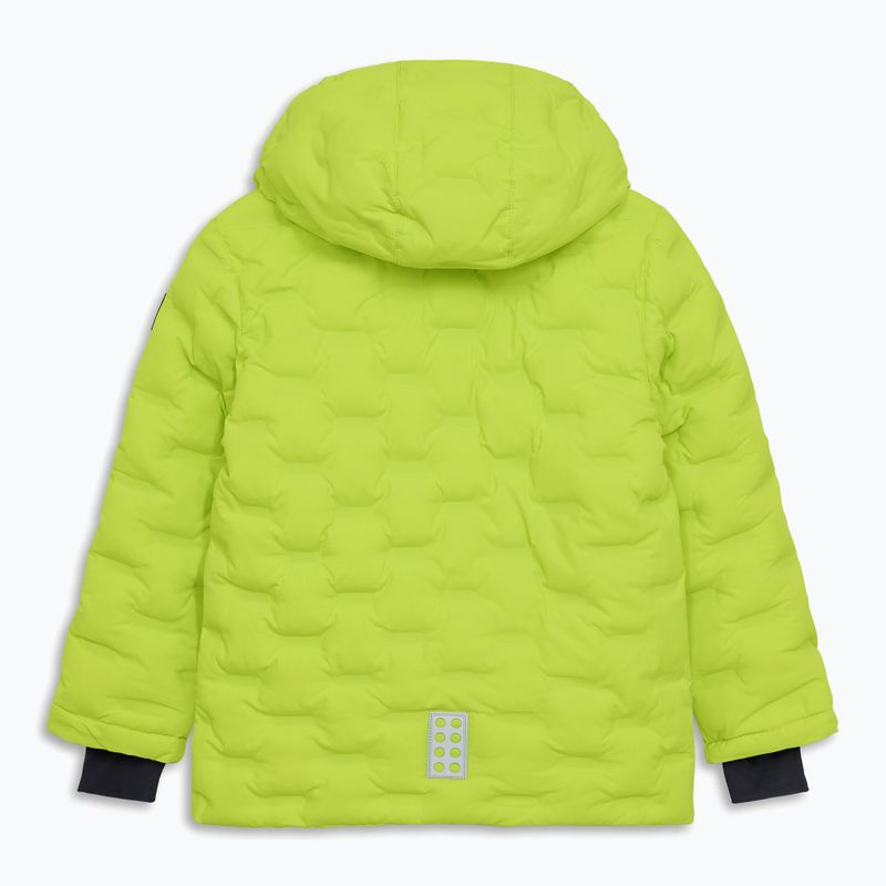 Giacca da sci bambino LEGO Lwjipe 706 lime green 2