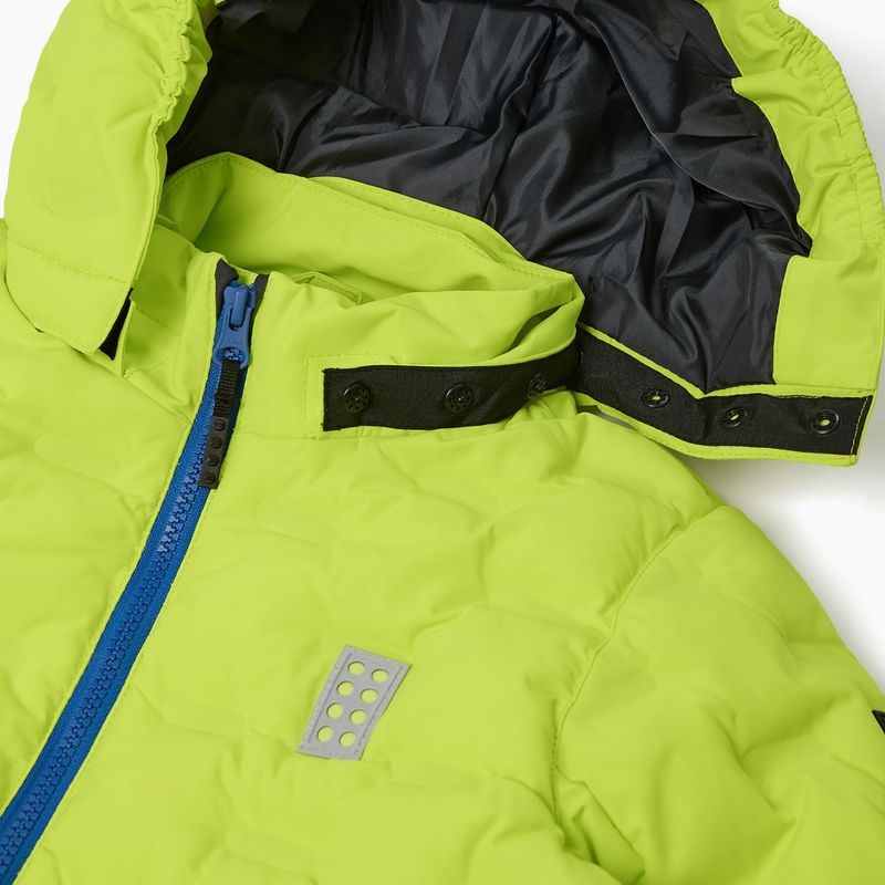 Giacca da sci bambino LEGO Lwjipe 706 lime green 3