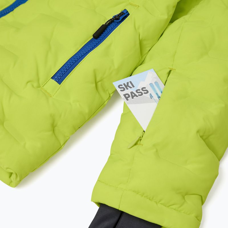Giacca da sci bambino LEGO Lwjipe 706 lime green 4