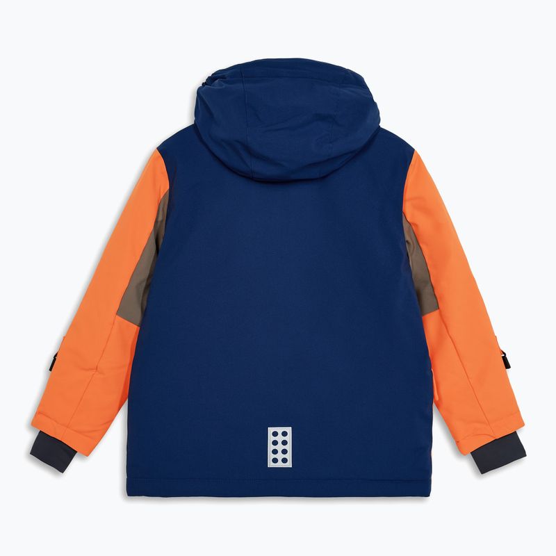 Giacca da sci bambino LEGO Lwjian 713 orange 2