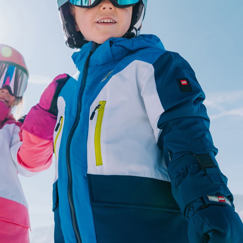 Giacca da sci bambino LEGO Lwjian 713 dark blue 8