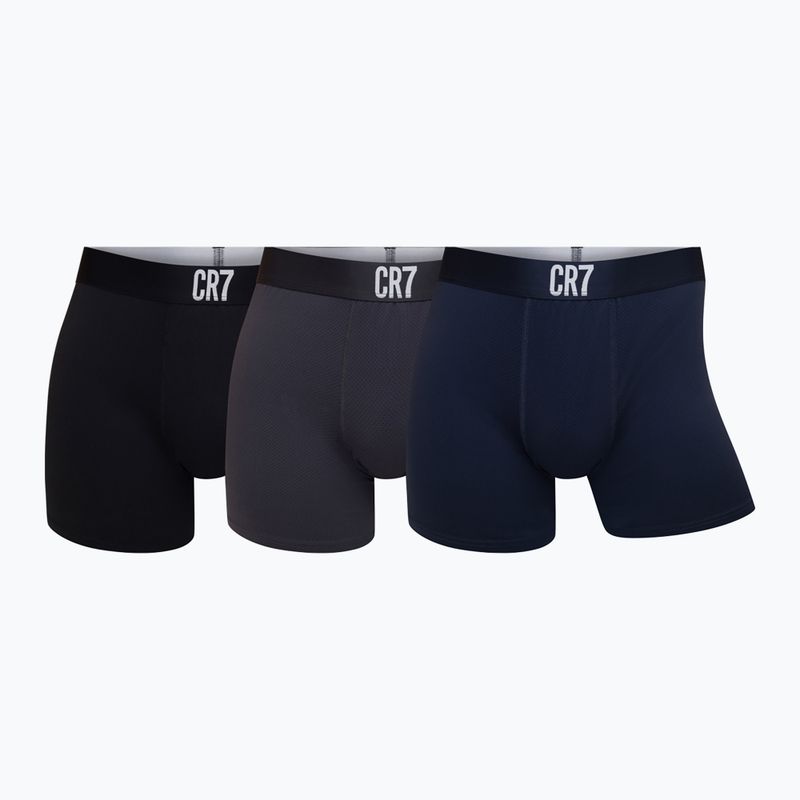 Boxer da uomo CR7 Trunk Airmesh 3 pack multicolour