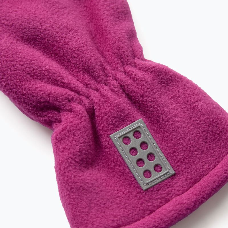 Guanti da neve per bambini LEGO Lwazun 722 fuchsia 3