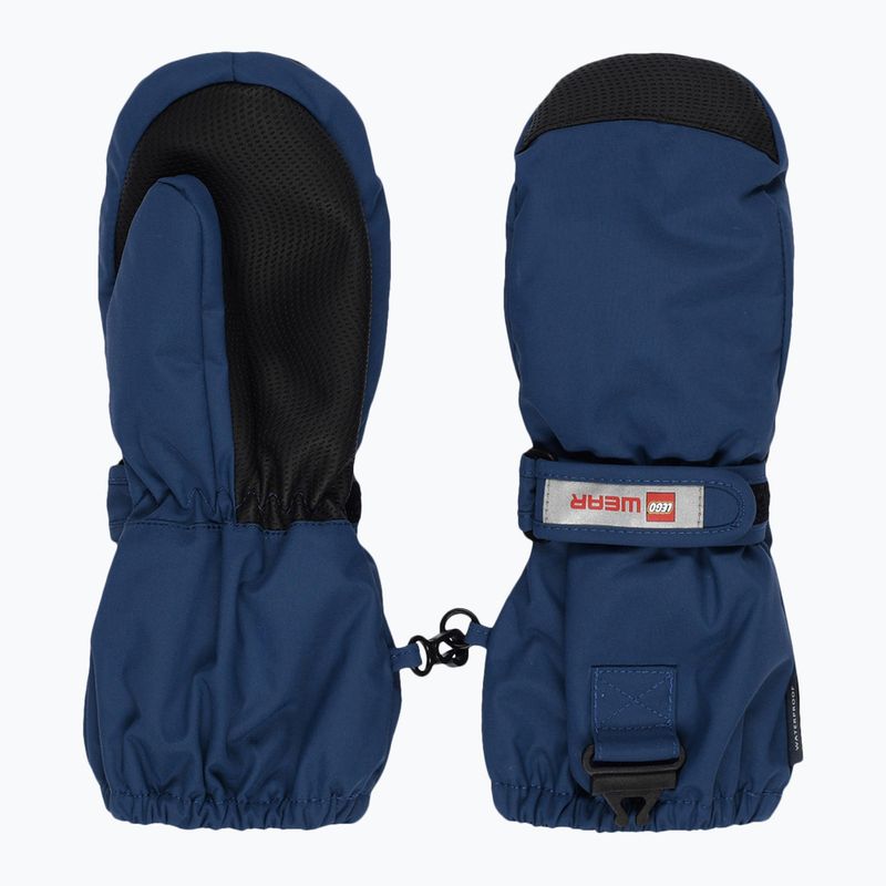 Guanti da sci per bambini LEGO Lwatlin 706 dark blue 2
