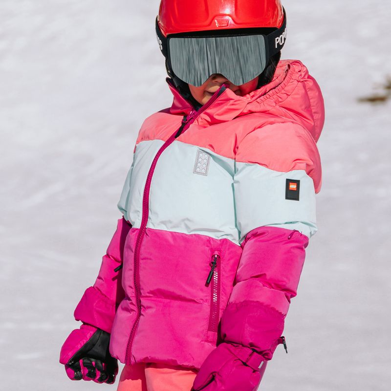 Giacca da sci bambino Lego Lwjaz 805 pink 7