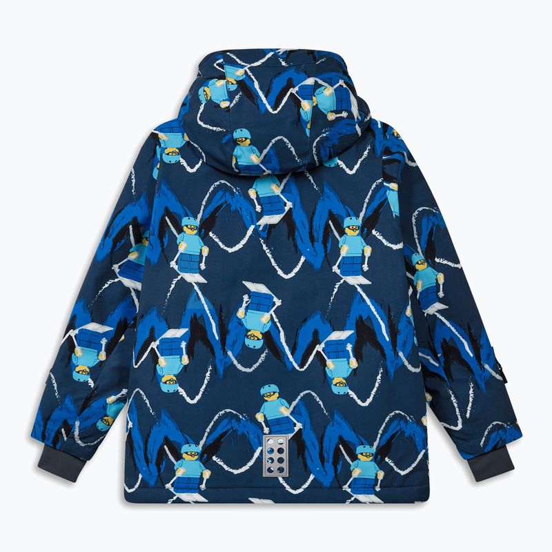 Giacca da sci bambino LEGO Lwjian 704 dark blue 2