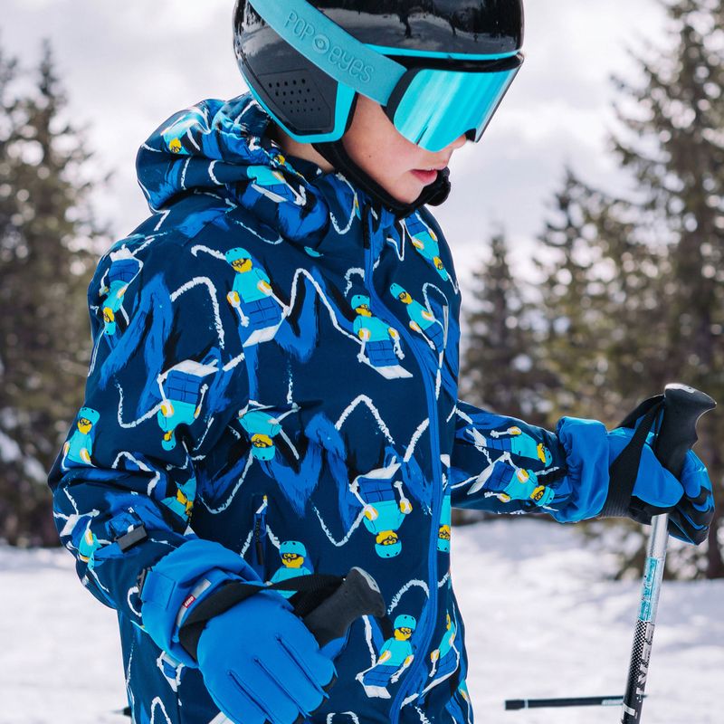 Giacca da sci bambino LEGO Lwjian 704 dark blue 9
