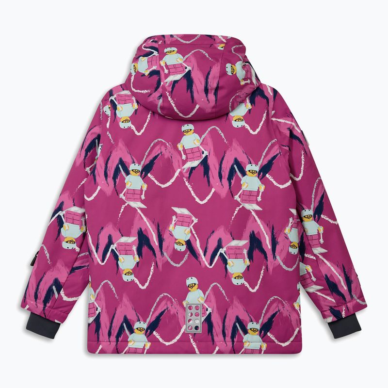 Giacca da sci bambino LEGO Lwjian 704 fuchsia 2