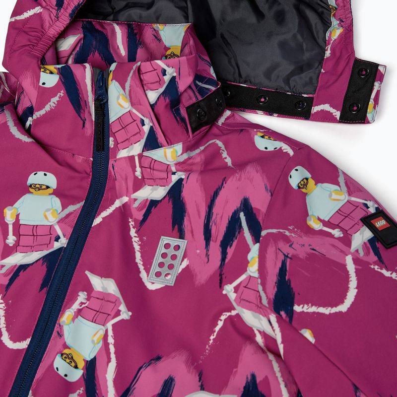 Giacca da sci bambino LEGO Lwjian 704 fuchsia 3