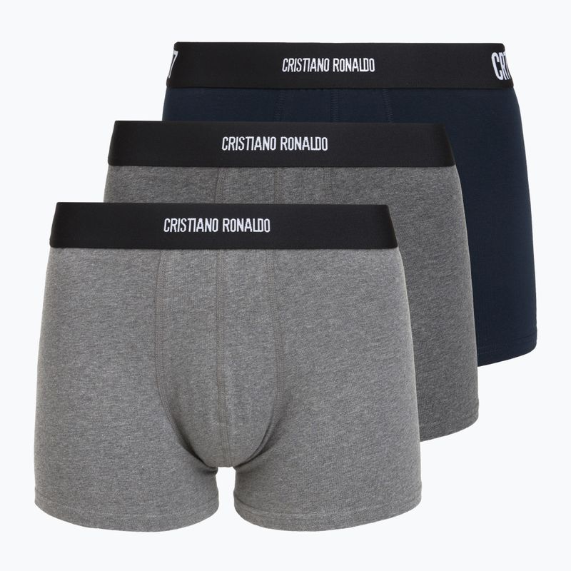 Boxer da uomo CR7 Basic Trunk 3 pack multicolour