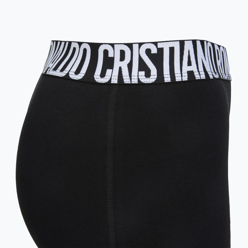 Boxer da uomo CR7 Fashion Trunk 2 pack black 4