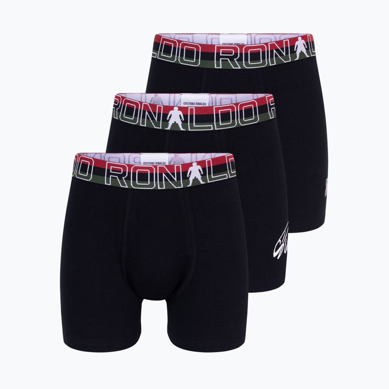Boxer bambino CR7 Trunk 3 pairs black