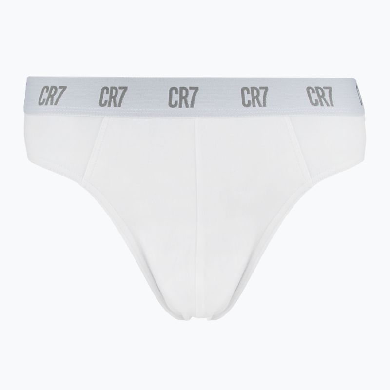 Boxer da uomo CR7 Basic Brief 3 paia bianco 2