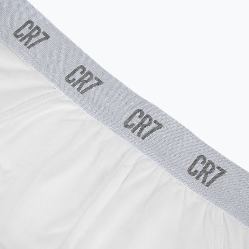 Boxer da uomo CR7 Basic Brief 3 paia bianco 4