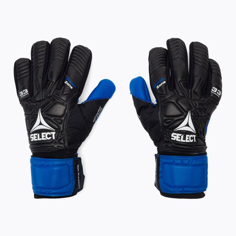 Guanti da portiere SELECT 33 Allround V21 blu/nero 500057