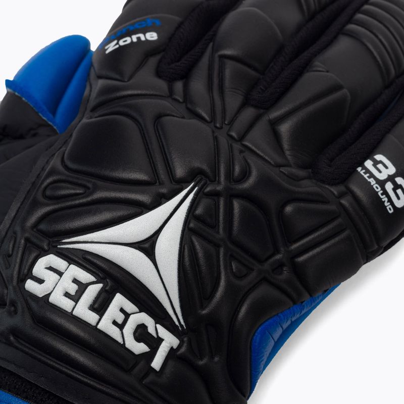 Guanti da portiere SELECT 33 Allround V21 blu/nero 500057 3