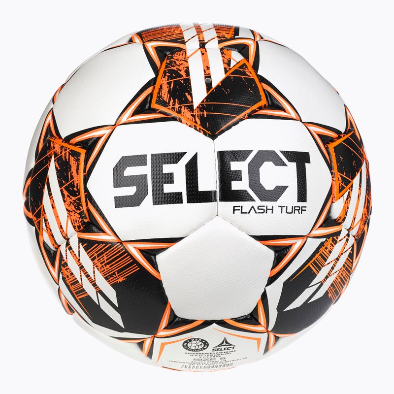 SELECT Flash Turf calcio v23 bianco / arancio 110047 dimensioni 4 2