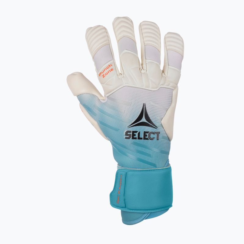 Guanti da portiere SELECT 88 Pro Grip Aqua v23 turchese/bianco 2