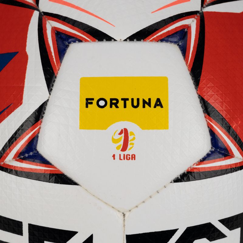 SELECT Brillant formazione Fortuna 1 campionato di calcio v23 bianco / rosso dimensioni 5 3