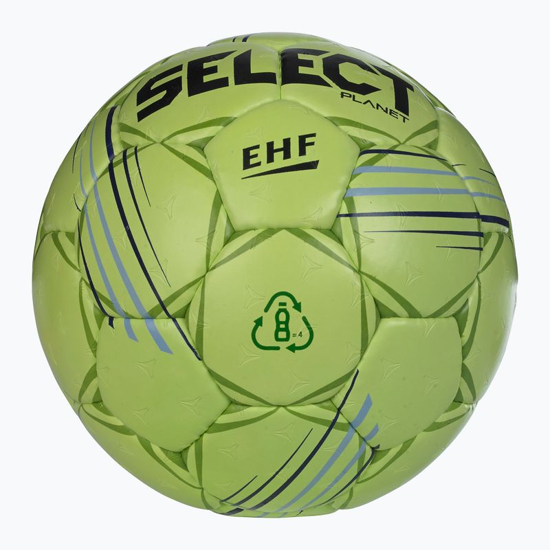 Palla da Pallamano SELECT Planet v23  verde taglia 2 3