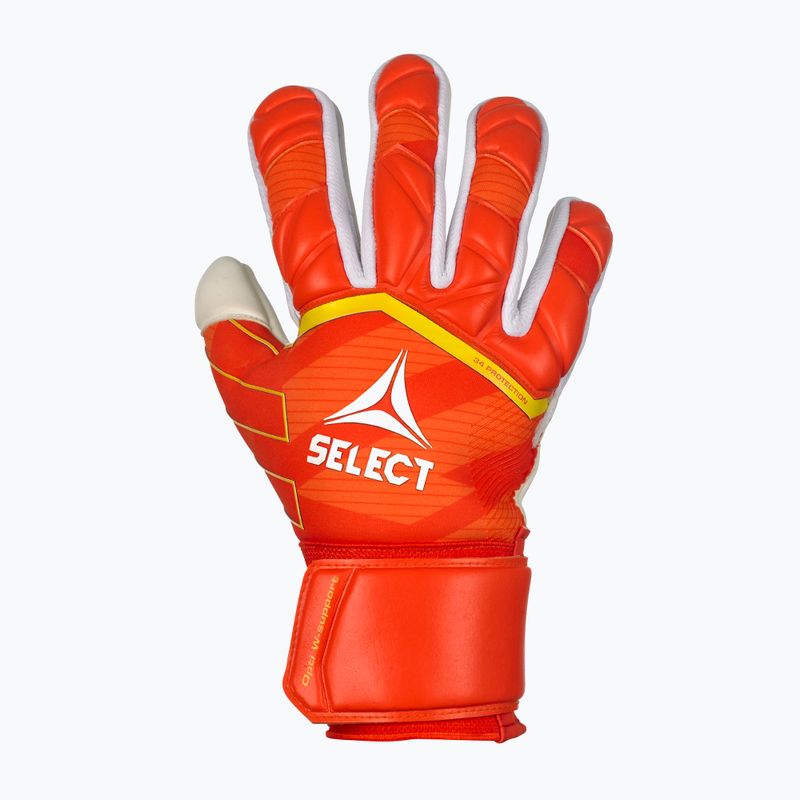 SELECT 34 Protection v24 arancione/bianco guanti da portiere per bambini 2