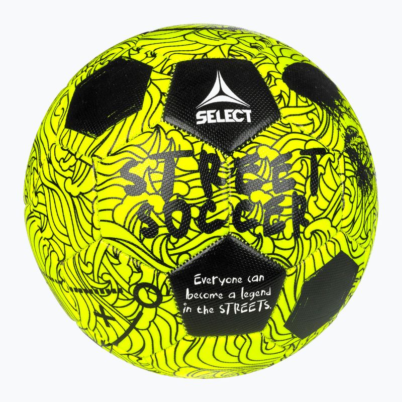 Palla da calcio SELECT v24 giallo/nero misura 4,5