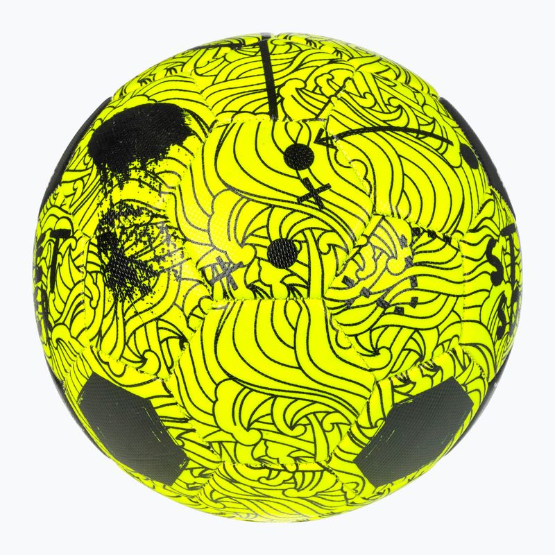 Palla da calcio SELECT v24 giallo/nero misura 4,5 3