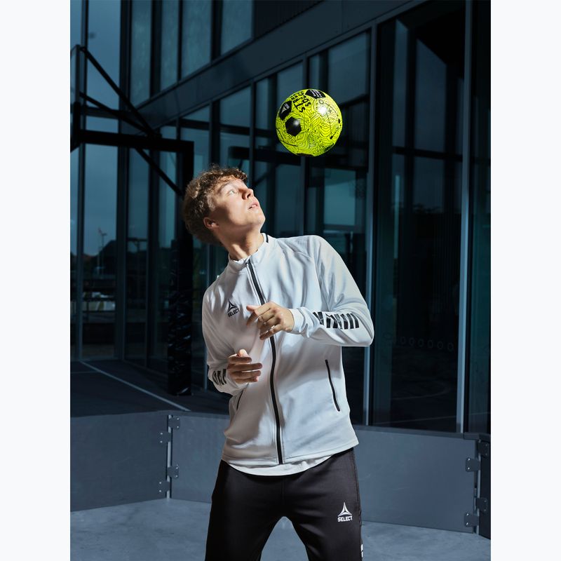 Palla da calcio SELECT v24 giallo/nero misura 4,5 5