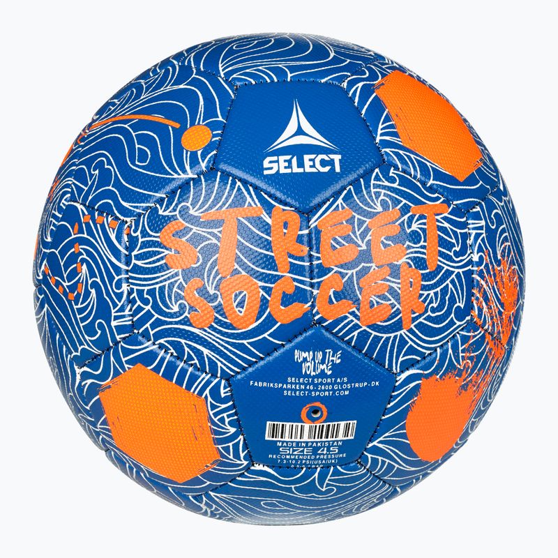 Palla da calcio SELECT v24 blu/arancio misura 4,5 2