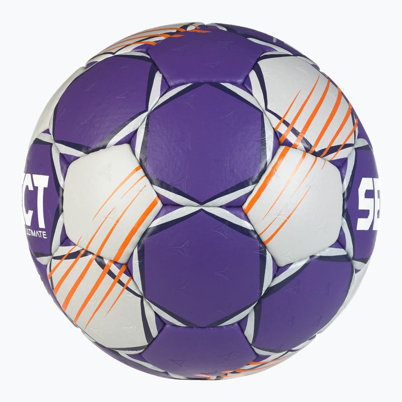 SELECT Ultimate v24 Pallamano ufficiale EHF grigio/viola taglia 2 3