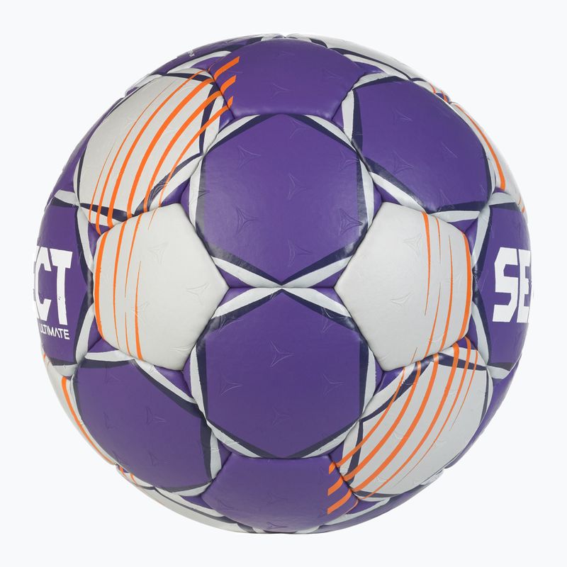 SELECT Ultimate v24 Pallamano ufficiale EHF grigio/viola taglia 2 4