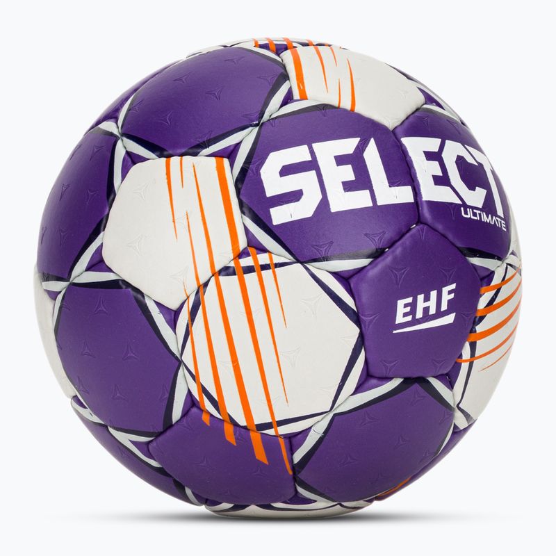 SELECT Ultimate v24 Pallamano ufficiale EHF grigio/viola taglia 3 2
