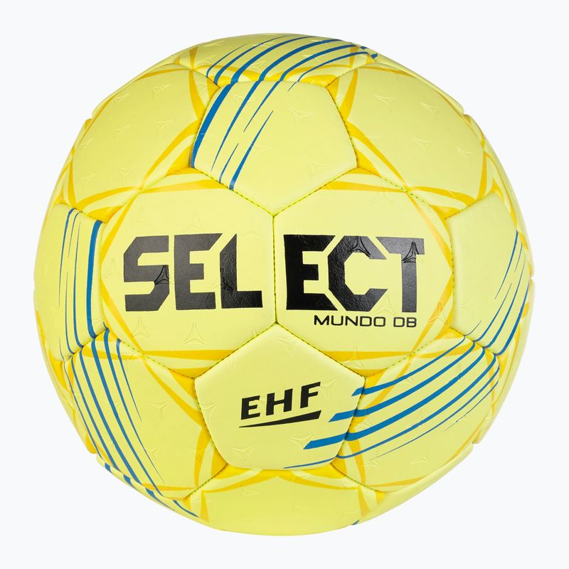 Pallone da pallamano junior SELECT Mundo DB EHF v24 yellow taglia 1 2