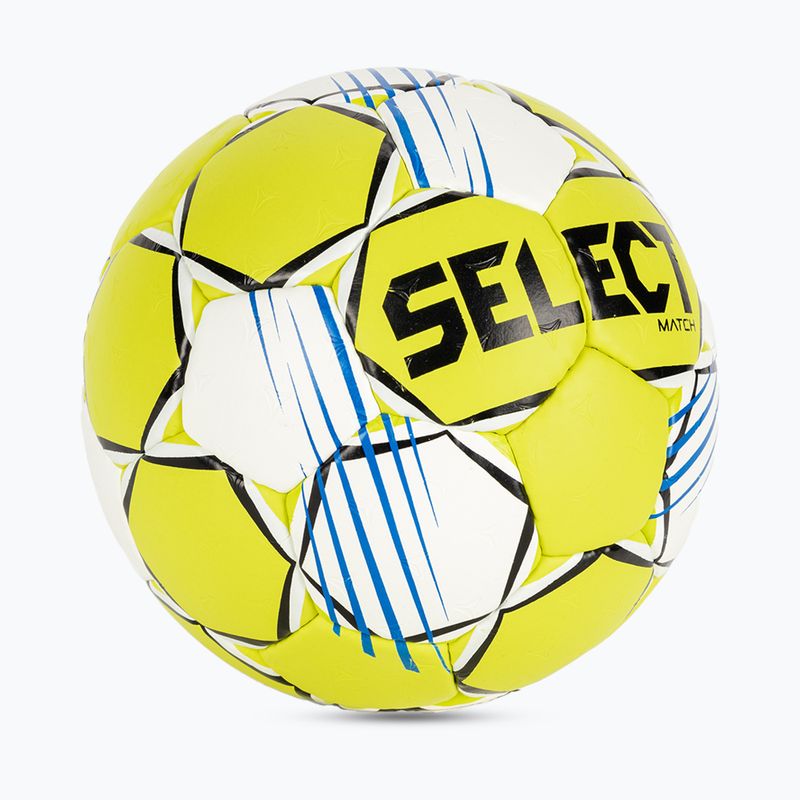 SELECT Match v24 giallo/bianco pallamano dimensioni 2 2