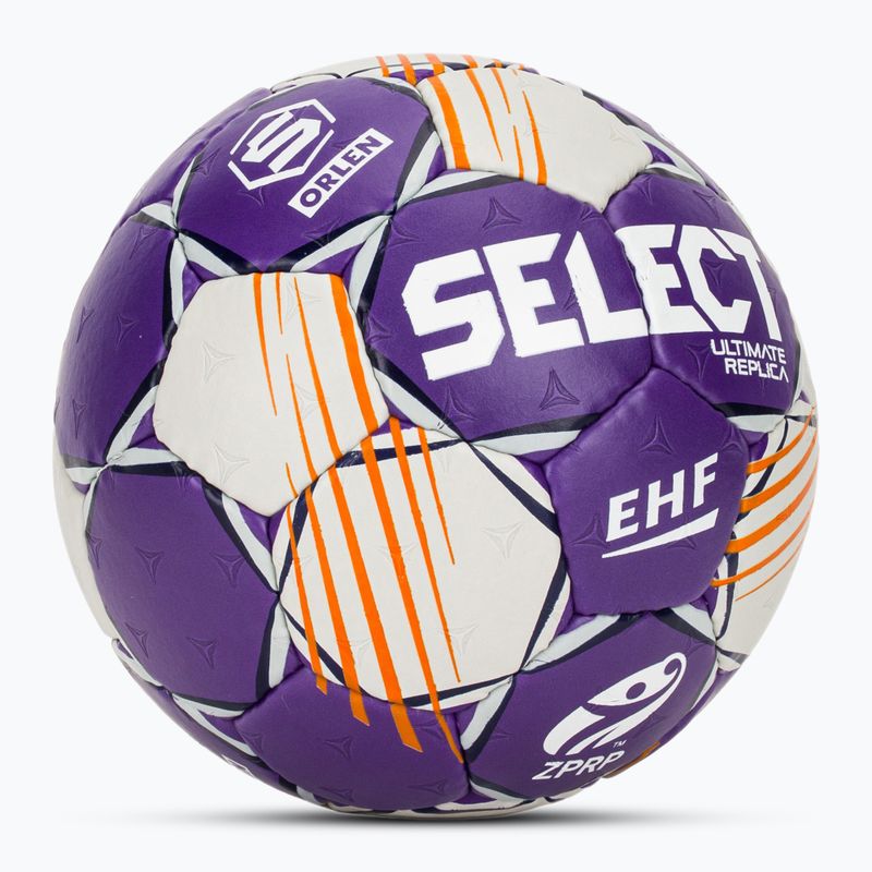 SELECT Ultimate Replica Orlen Superliga v24 EHF pallamano grigio/viola taglia 0 2