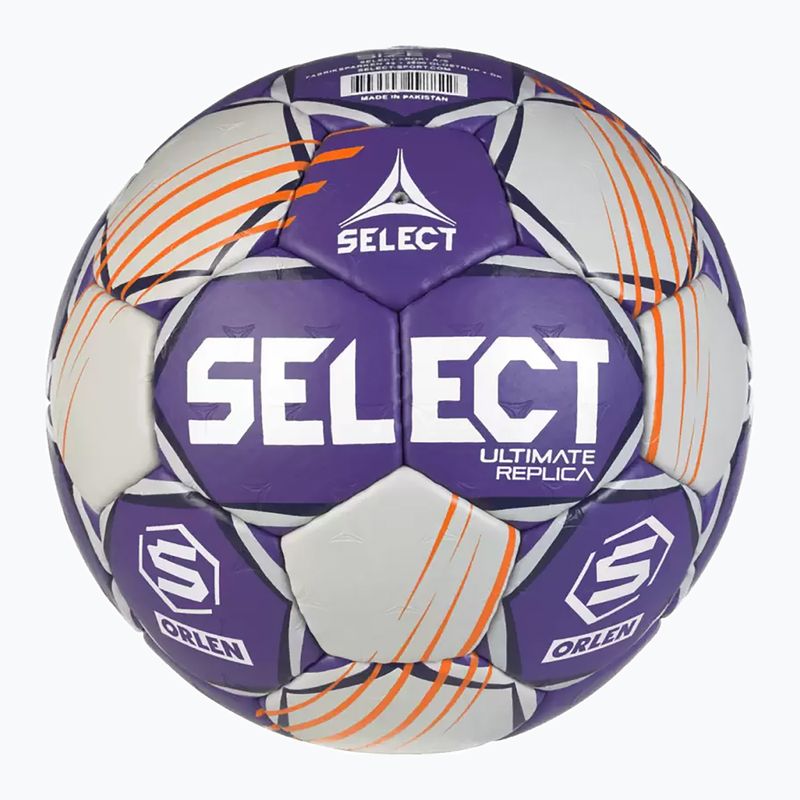 SELECT Ultimate Replica Orlen Superliga v24 EHF pallamano grigio/viola taglia 3 2