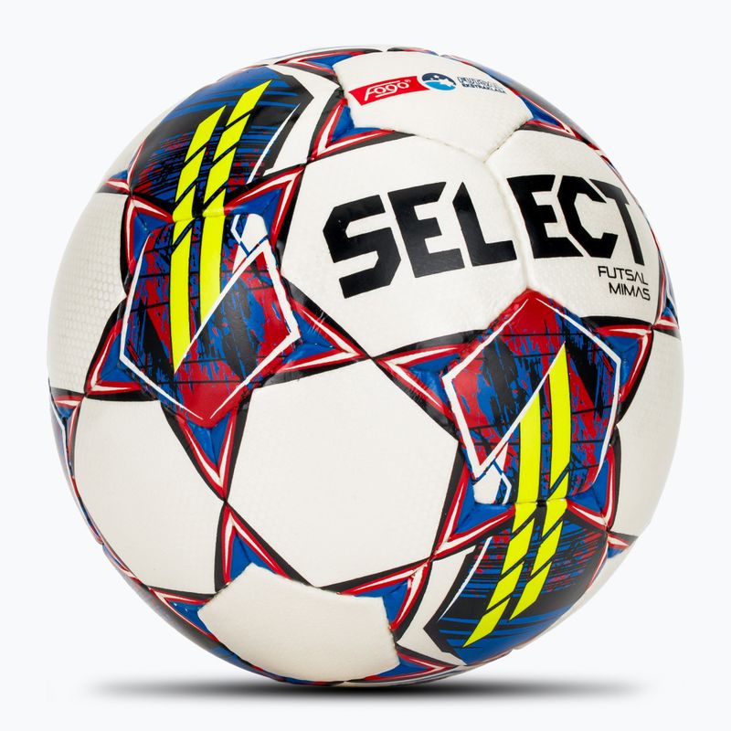 SELEZIONE Futsal Mimas Fogo Ekstraklasa FIFA bianco/giallo calcio taglia 4 2