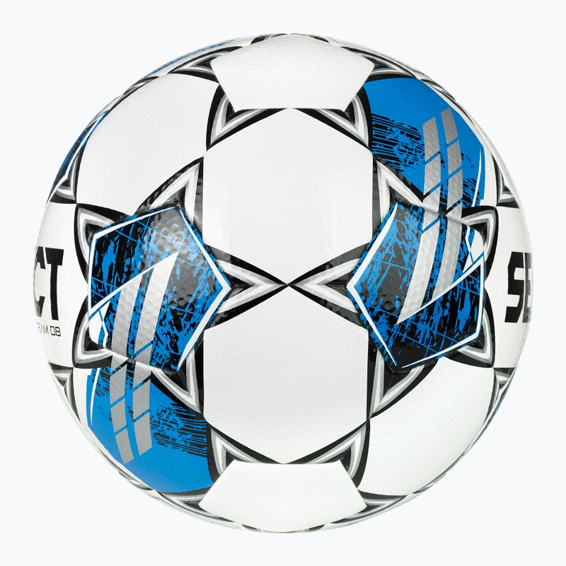 Palla da calcio SELECT Team FIFA DB v25 white/blue taglia 5 3