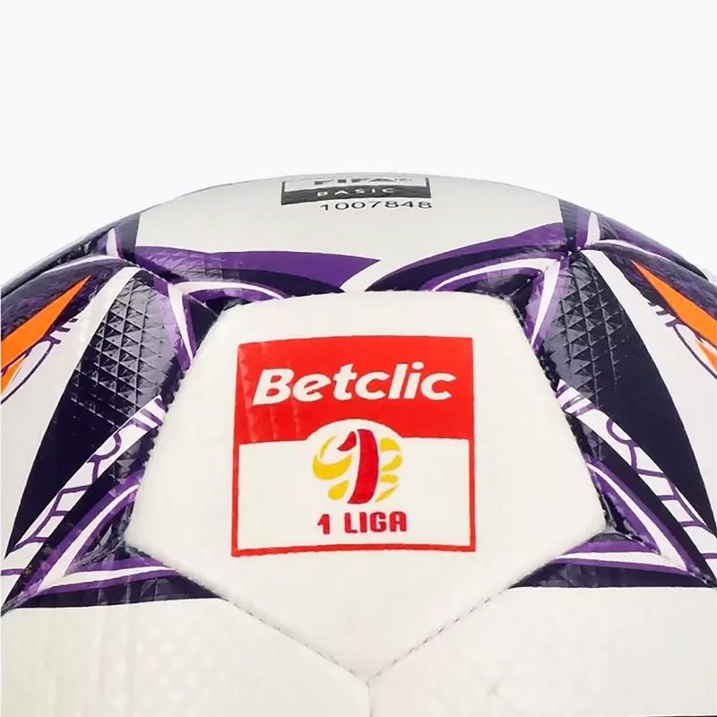 SELEZIONARE Brillant Training DB Betclic 1 Lega calcio v24 bianco/viola 3