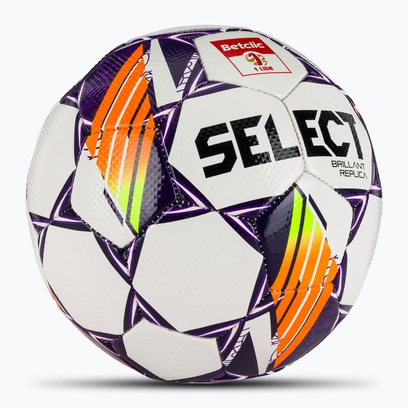 SELEZIONE Brillant Replica Betclic 1 campionato di calcio v24 bianco / viola 2