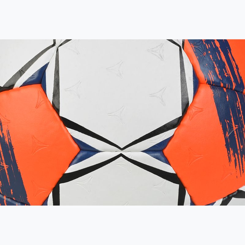 Pallone da pallamano SELECT Replica EHF European League V2 white/red taglia 2 3