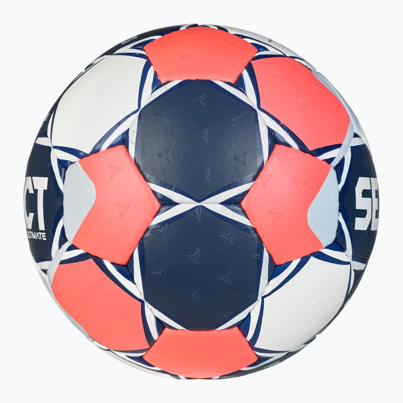 Pallone da pallamano SELECT Ultimate Euro Men v26 Replica white/red/black misura 3 3